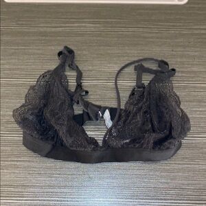 Elegant Black Lace Bralette